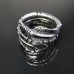 316L Stainless Steel Leaf Ring - TR119